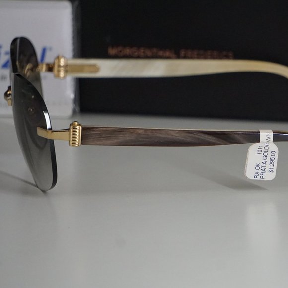 Morgenthal Frederics Sunglasses Buffalo Horn $1415 main image 9